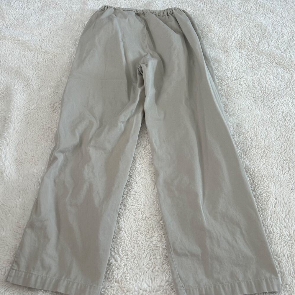 Vtg Disney Khaki Drawstring Pants 38 Embroidered Fun Streetwear Granola Tomato - Picture 3 of 7